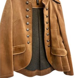 Camel Military Jacket Venti6 Size Medium